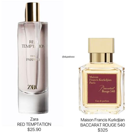 red temptation perfume dupe|zara perfume red temptation dupe.